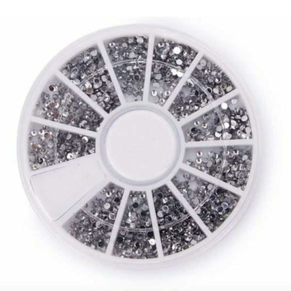 GUAPÀ® Nail Art Rhinestones | Zilver