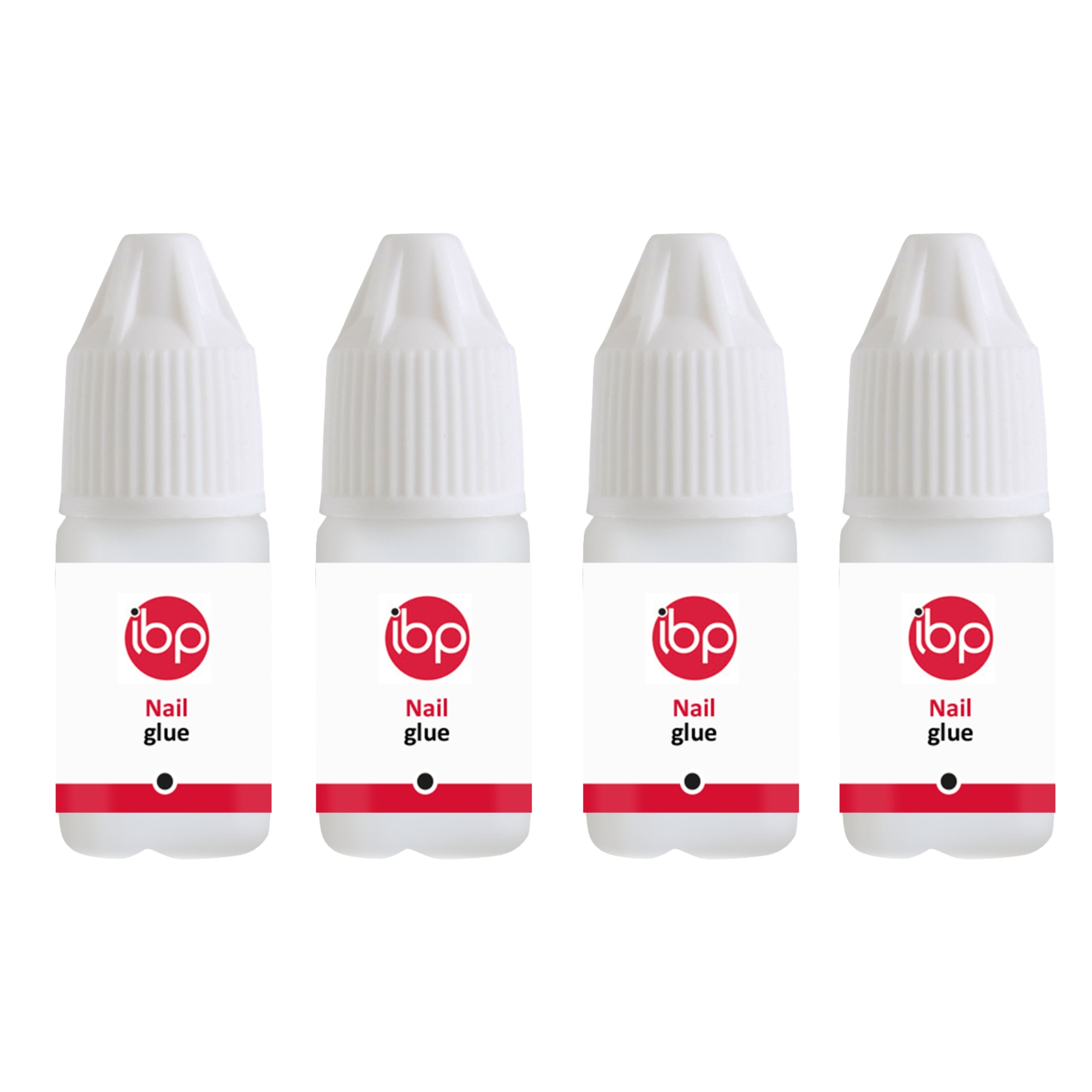IBP Nagellijm met kwastje | 4 x 3 ml