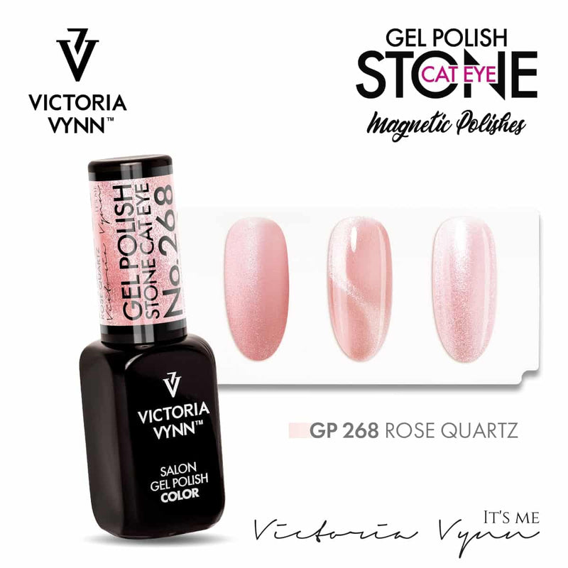 Victoria Vynn™ Salon Gel Polish | Gellak Stone Cat Eye Rose Quartz 268