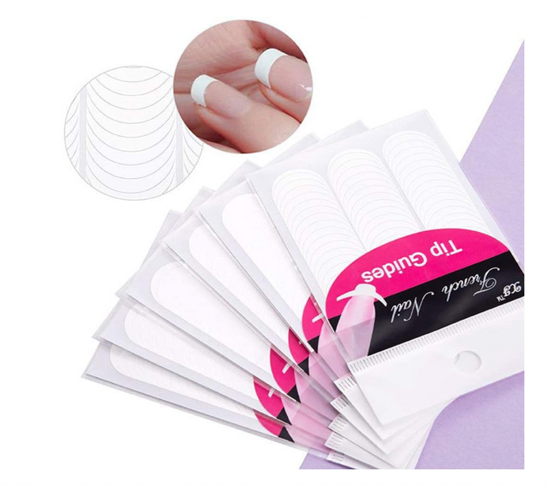GUAPÀ - French Manicure Nagel Stickers - Nail Art - Kunstnagels - Acryl & Gel - 51 stuks - Gio Cosmetics