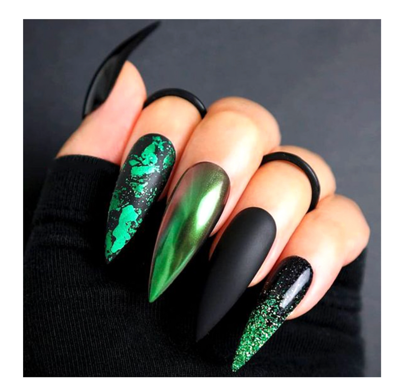 GUAPÀ - Nagel Cat Eye Nail Art Glitter Poeder - Diverse Kleuren - 12 stuks - Gio Cosmetics