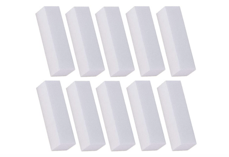 GUAPÀ - Nagelvijl / Blokvijl Wit - Nagel Voorbereiding & Polijsten - High Quality - 10 stuks - Gio Cosmetics