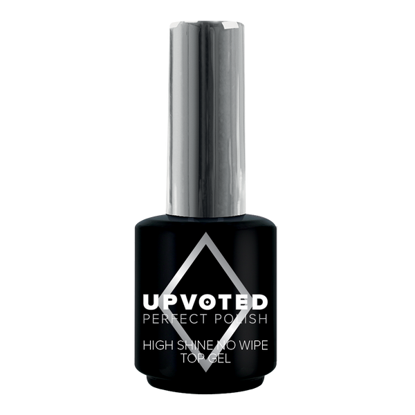 UPVOTED Soak Off High Shine No Wipe Top Gel 15ml - Gio Cosmetics