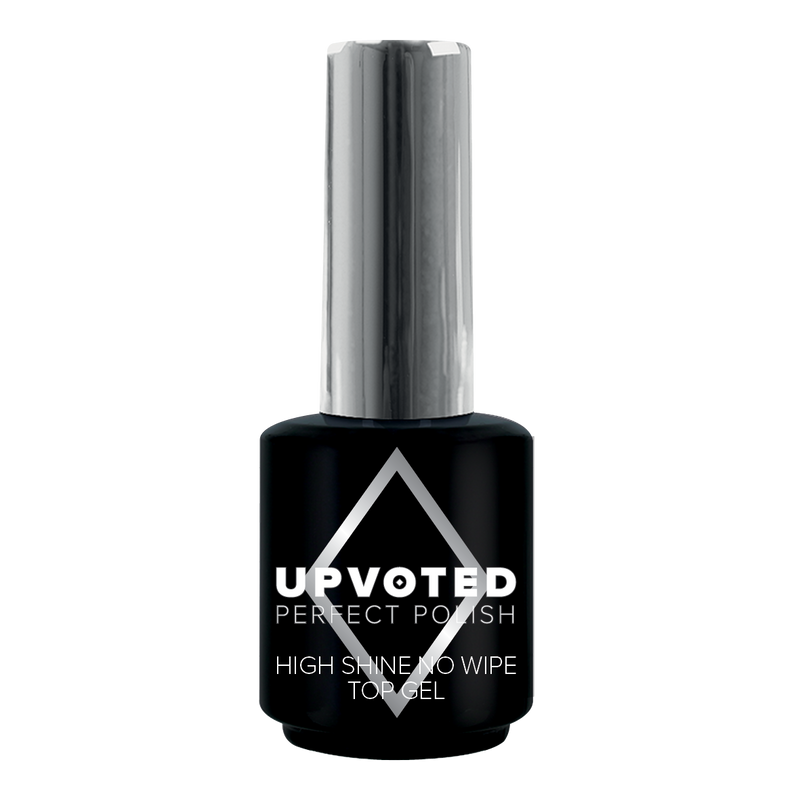 UPVOTED Soak Off High Shine No Wipe Top Gel 15ml - Gio Cosmetics