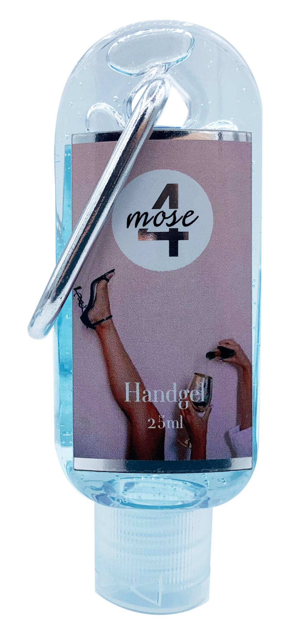 Desinfectie Handgel 25ml in met sleutelhanger - Gio Cosmetics