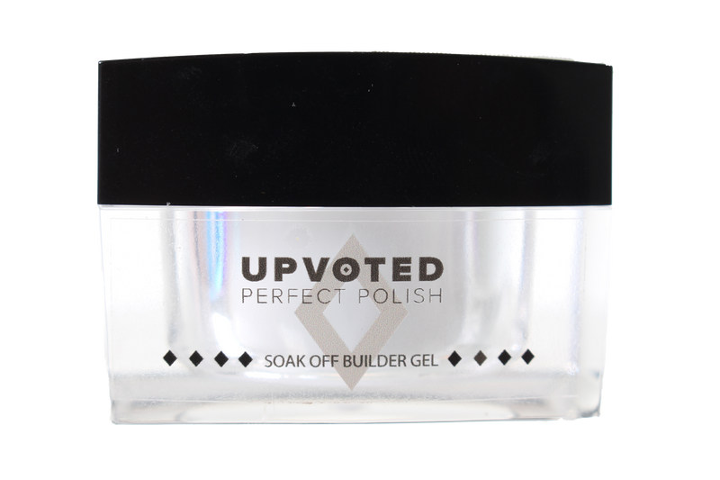 Upvoted Soak Off Builder Gel | Clear 14 gr