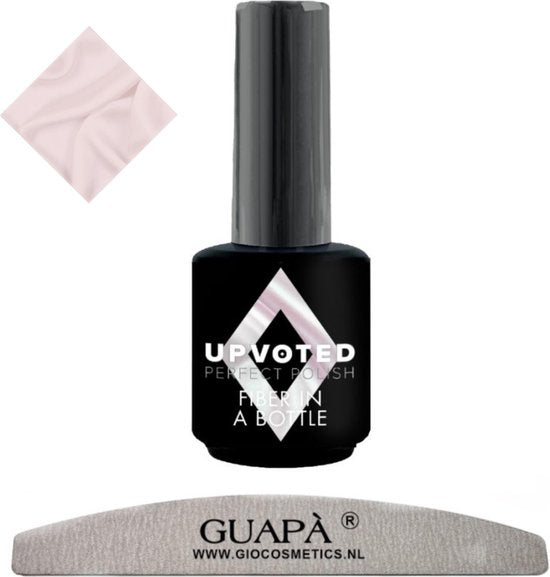 UPVOTED Nagelverharder Gel Silk Pink | 15 ml