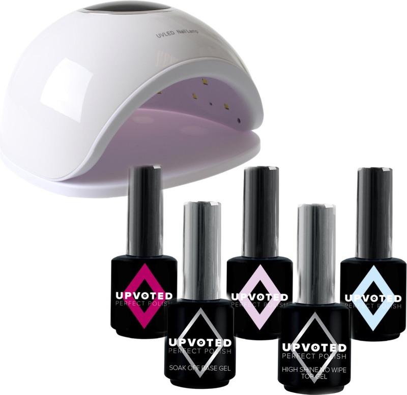 UPVOTED Gellak Color Starterspakket incl LED / UV lamp | 6 Delig