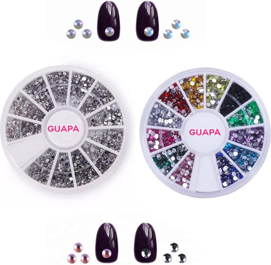 GUAPÀ® Nail Art Steentjes set