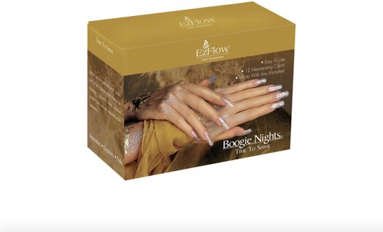 EzFlow® Acryl Nagels Starterspakket | Boogie Nights Time To Shine | 12 Kleuren