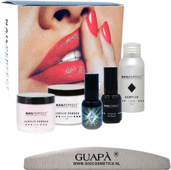 Nail Perfect Acryl nagels starterspakket | 6 Delig