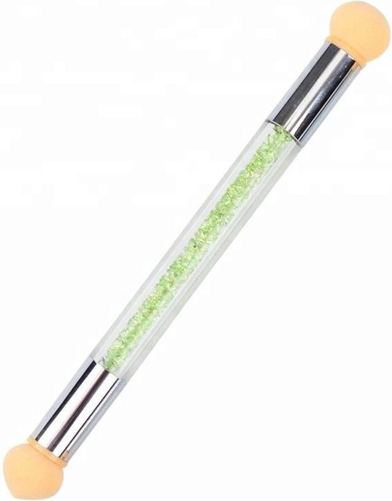 GUAPÀ® Nail Art Blooming Spons & Stempel Penseel | Groen