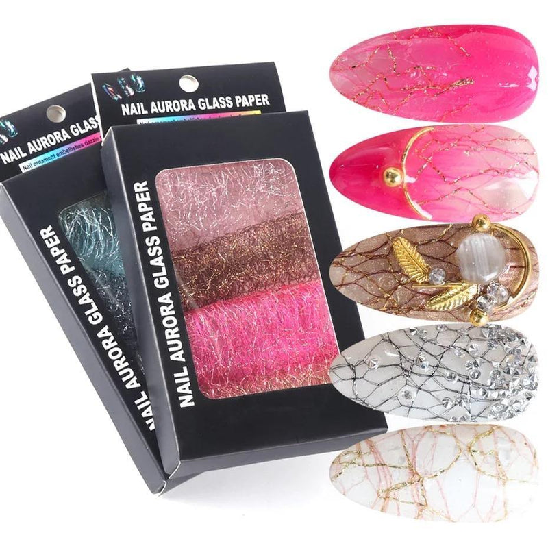 Nail Art Folie Pink/Taupe - Gio Cosmetics
