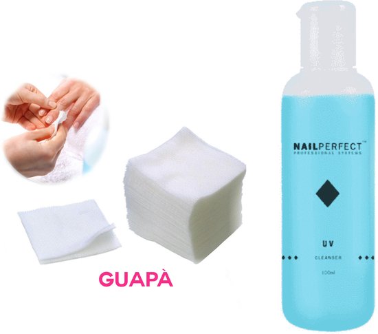 Nail Perfect Gellak Plaklaag Remover Set | Uv Cleanser 100 ml