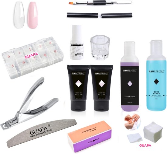 Nail Perfect Polygel Kit Deluxe | 2 x 60 gr
