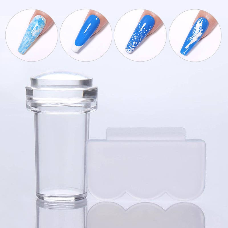 GUAPÀ®️ French Manicure Nagel Stempel Silecone