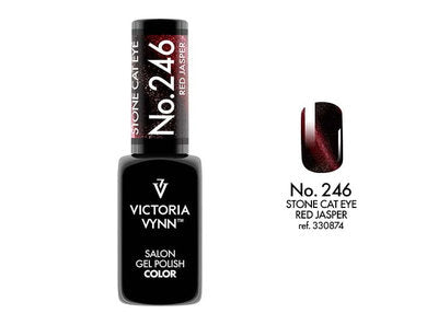 Victoria Vynn™ Salon Gel Polish | Gellak Cat Eye Red Jasper 246