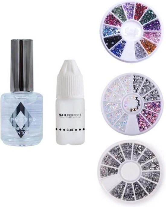 GUAPÀ® Nail Art Rhinestones Set Fancy | 5 delig