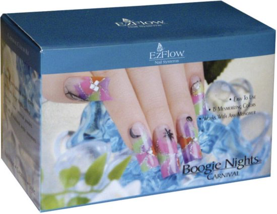 EzFlow® Acryl Nagels Starterspakket | Boogie Nights Carnival | 15 Kleuren